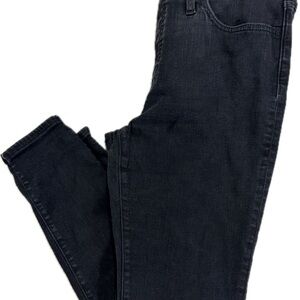 Madewell Road Tripper Black Skinny Jeans